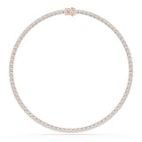 30.32 CT Lab Diamond Riviere Necklace - Jama Jewels