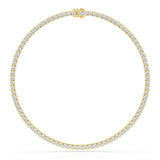 30.32 CT Lab Diamond Riviere Necklace - Jama Jewels