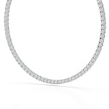 30.32 CT Lab Diamond Riviere Necklace - Jama Jewels