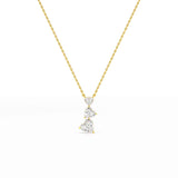 4.3 CT Heart Cut Lab Diamond Pendant