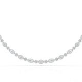 4.53 CT Marquise Cut Lab Diamond Necklace