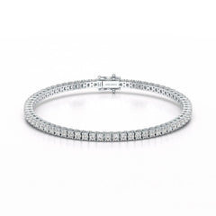 4.5 CT Round cut Lab Diamond Tennis Bracelet