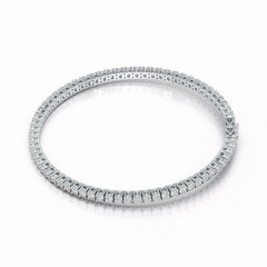 4.5 CT Round cut Lab Diamond Tennis Bracelet