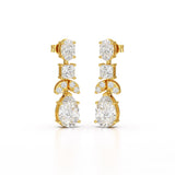 4.88 CT Lab Diamond Drop Earrings