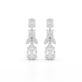 4.88 CT Lab Diamond Drop Earrings