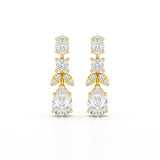 4.88 CT Lab Diamond Drop Earrings