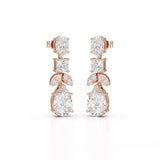 4.88 CT Lab Diamond Drop Earrings
