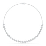 5.14 CT Marquise Shape Lab Grown Diamond Necklace