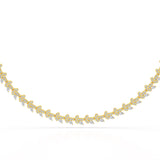 5.14 CT Marquise Shape Lab Grown Diamond Necklace