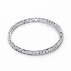 5.5 CT Round cut Lab Diamond Tennis Bracelet