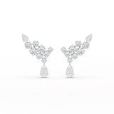 5.8 CT Lab Diamond Dangle Earrings