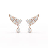 5.8 CT Lab Diamond Dangle Earrings