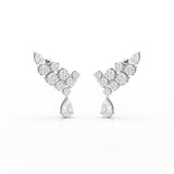 5.8 CT Lab Diamond Dangle Earrings