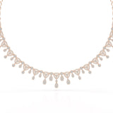 5 CT Lab Grown Diamond Bridal Necklace