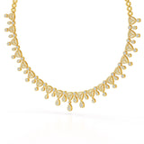 5 CT Lab Grown Diamond Bridal Necklace