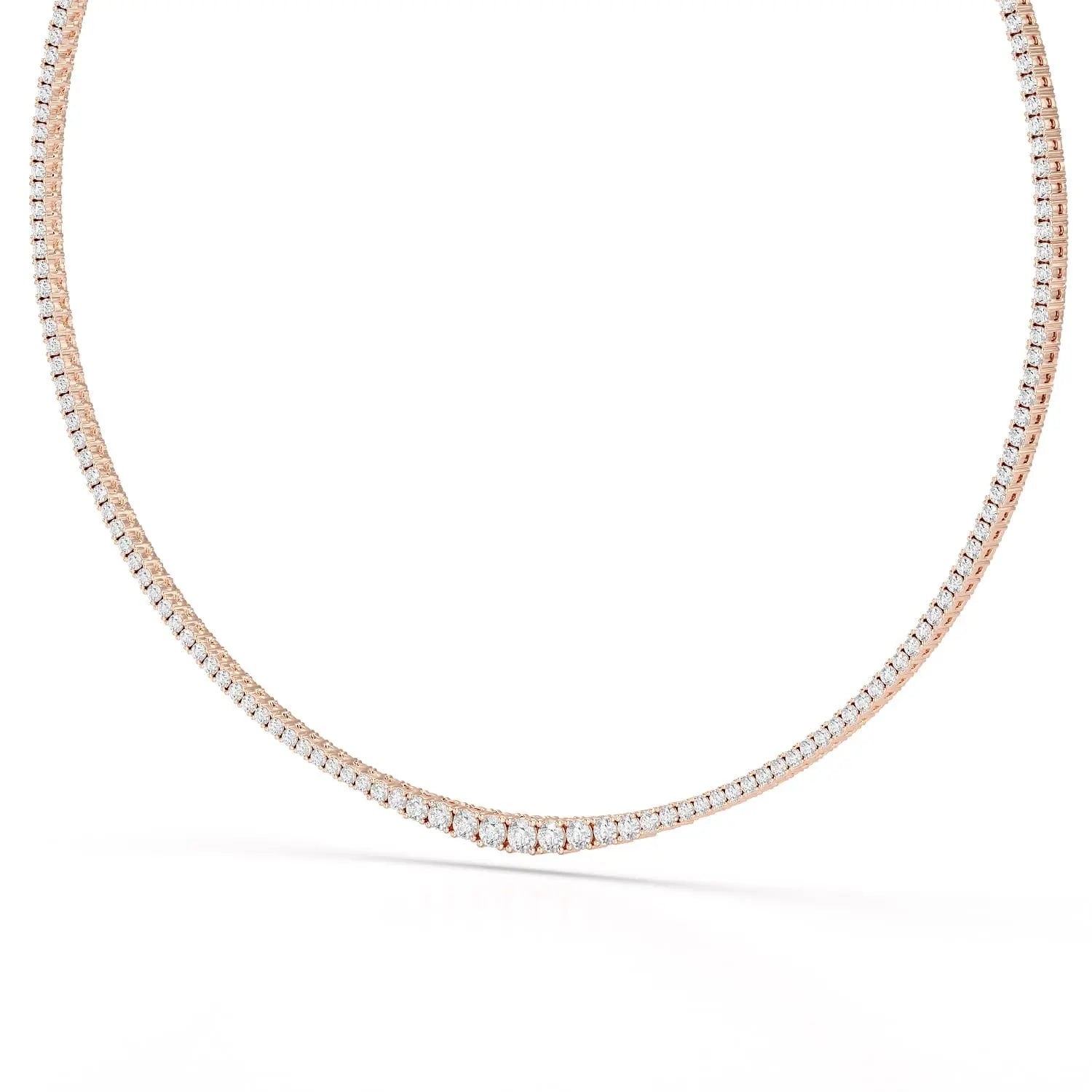 6.35 CT Riviere Necklace - Jama Jewels