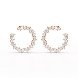 6.36 CT Multi Shape Lab Diamond Stud Earring