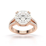 6.49 CT Solitaire Lab Diamond Ring