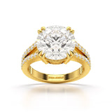 6.49 CT Solitaire Lab Diamond Ring