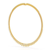 6.8 CT Classic Lab Diamond Collar Necklace
