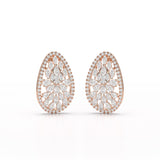 6 CT Lab Diamond Multi Shape Stud Earring