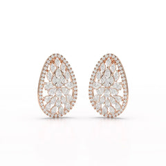 6 CT Lab Diamond Multi Shape Stud Earring Jama Jewels