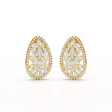6 CT Lab Diamond Multi Shape Stud Earring