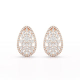 6 CT Lab Diamond Multi Shape Stud Earring