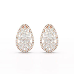6 CT Lab Diamond Multi Shape Stud Earring Jama Jewels
