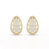 6 CT Lab Diamond Multi Shape Stud Earring