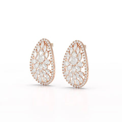6 CT Lab Diamond Multi Shape Stud Earring Jama Jewels