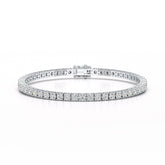 7 CT Round cut Lab Diamond Tennis Bracelet