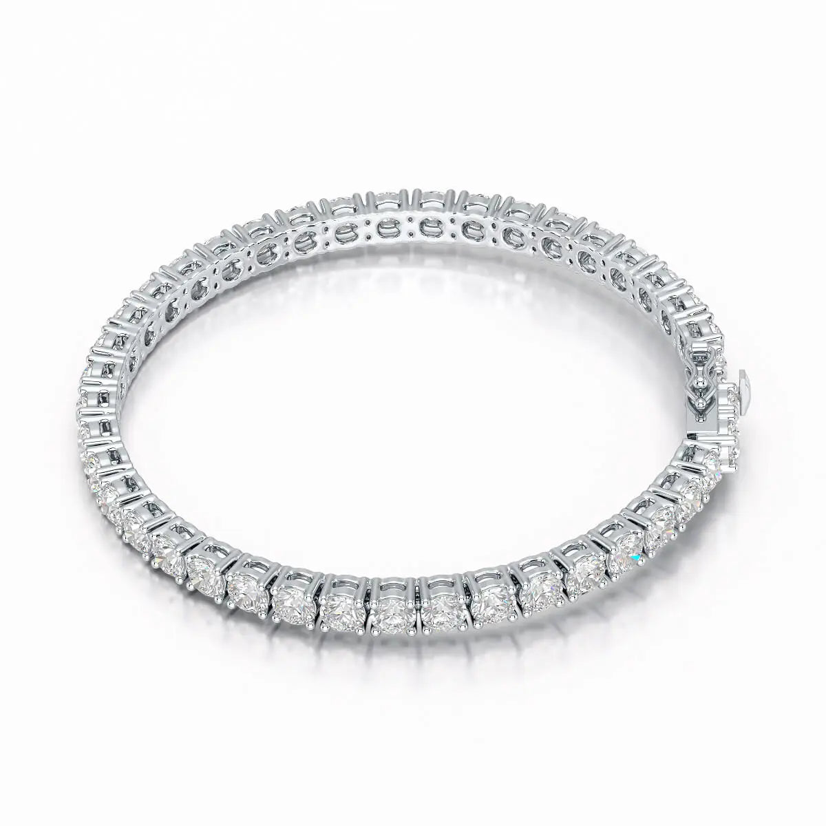 9.12 CT Lab Diamond Tennis Bracelet