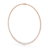 9.35 Carat Lab-Grown Diamond Riviere Necklace - Jama Jewels
