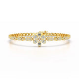 Baguette Cut 1.17 CT Lab Diamond Bracelet