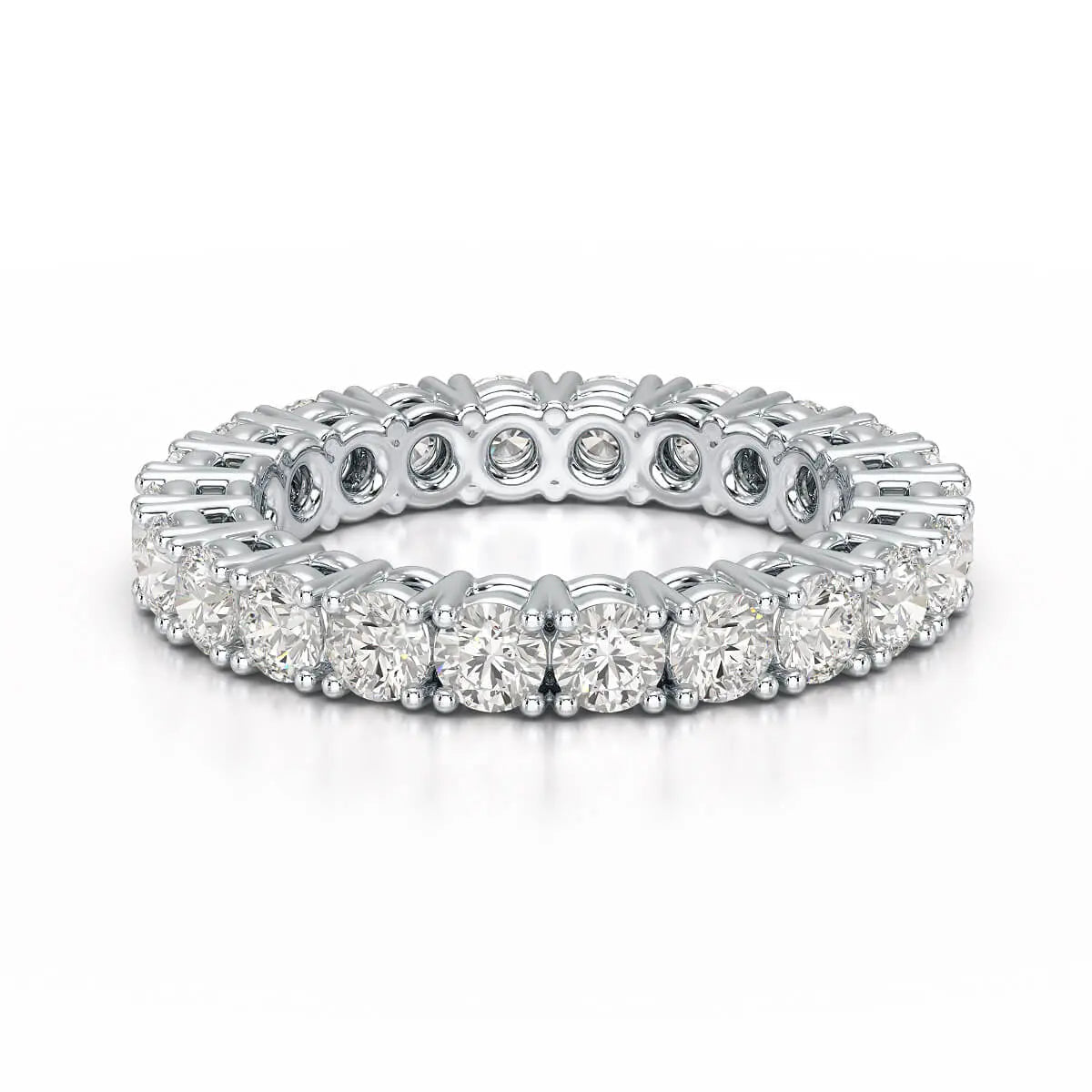 Classic Round 2.17 CT Lab Grown Diamond Ring