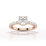 Classic Round Cut 1.45 CT Lab Diamond Ring