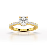 Classic Round Cut 1.45 CT Lab Diamond Ring