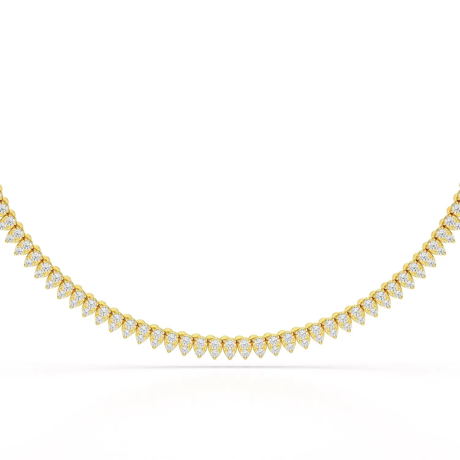 Classic Lab Diamond 4.62 Carat Tennis Necklace