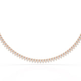 Classic Lab Diamond 4.62 Carat Tennis Necklace