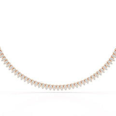 Classic Lab Diamond 4.62 Carat Tennis Necklace