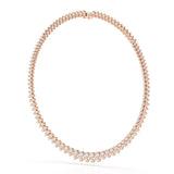 6.8 CT Classic Lab Diamond Collar Necklace
