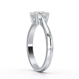 1 Ct Cushion Cut Lab Diamond Solitaire Ring