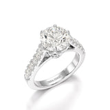 3.62 Carat Lab Diamond Engagement Ring - Jama Jewels