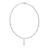 2.57 CT Lab Diamond Drop Necklace