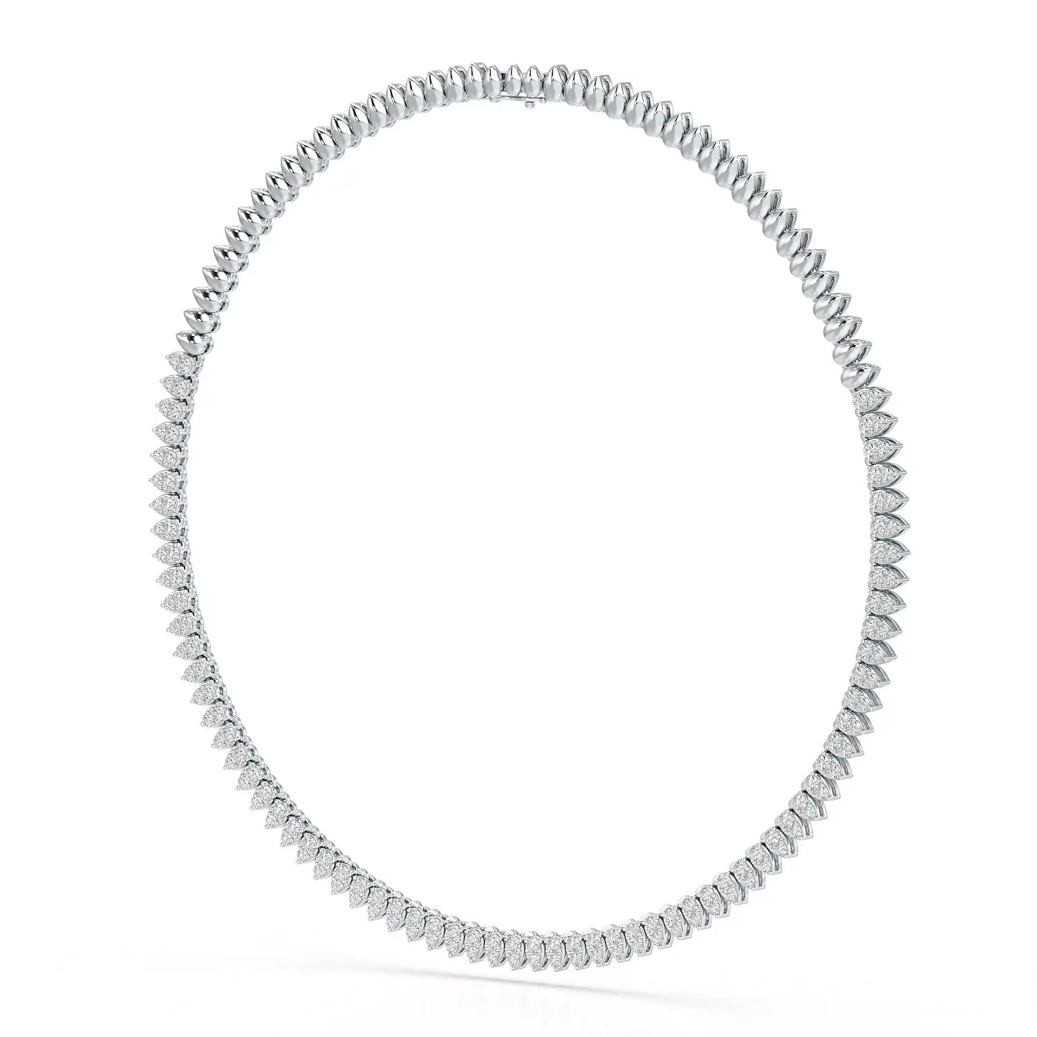 Classic Lab Diamond 4.62 Carat Tennis Necklace