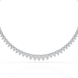 6.8 CT Classic Lab Diamond Collar Necklace