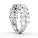 2.2 CT Marquise Cut Lab Diamond Ring