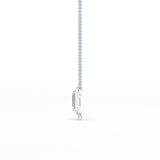 11.43 CT Emerald Cut Halo Lab Diamond Pendant