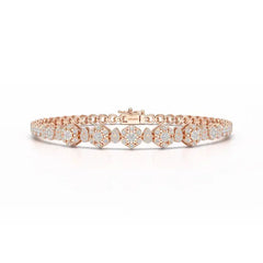 Exquisite 1.15 CT Lab Created Diamond Bracelet
